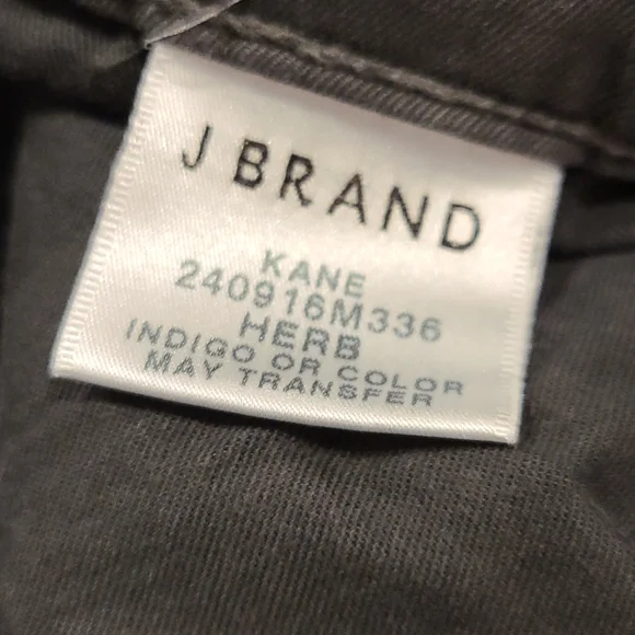 J Brand Jeans Men's Kane Straight-Fit Pant with 34" Inseam Herb - Picture 2 of 8